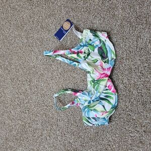 NWT Fantasie Floral Bikini Top